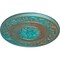 Ekena Millwork Milan Ceiling Medallion, Hand-Painted Copper Green Patina, 47 5/8"OD x 2 3/4"P CM47MICGS - alternate 3